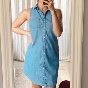 denim dress
